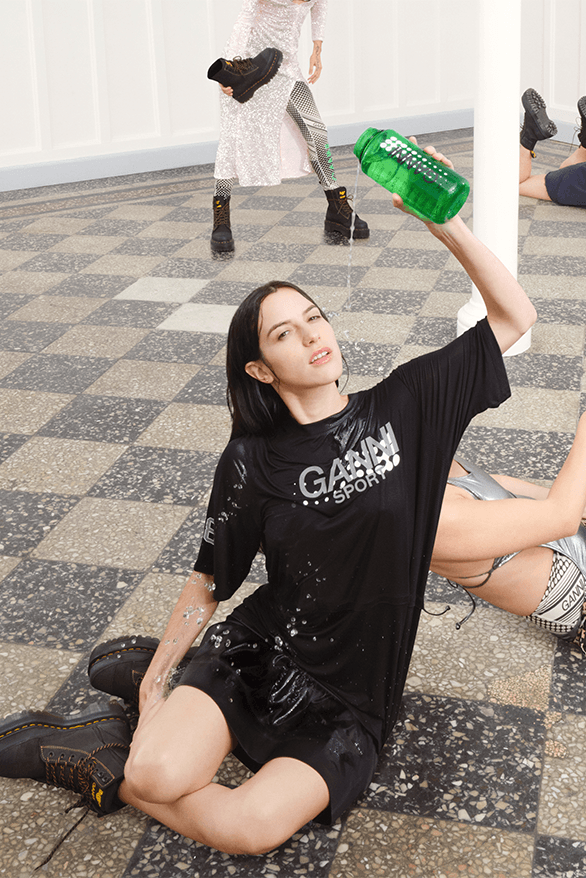 Dr. Martens GANNI Jadon Boot Collaboration upcycled Copenhagen brand menswear womenswear footwear