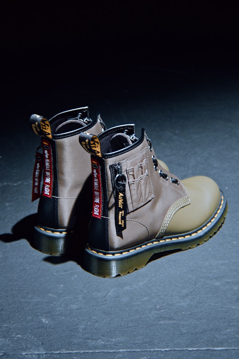Dr Martens x Alpha Industries Collection Release Info