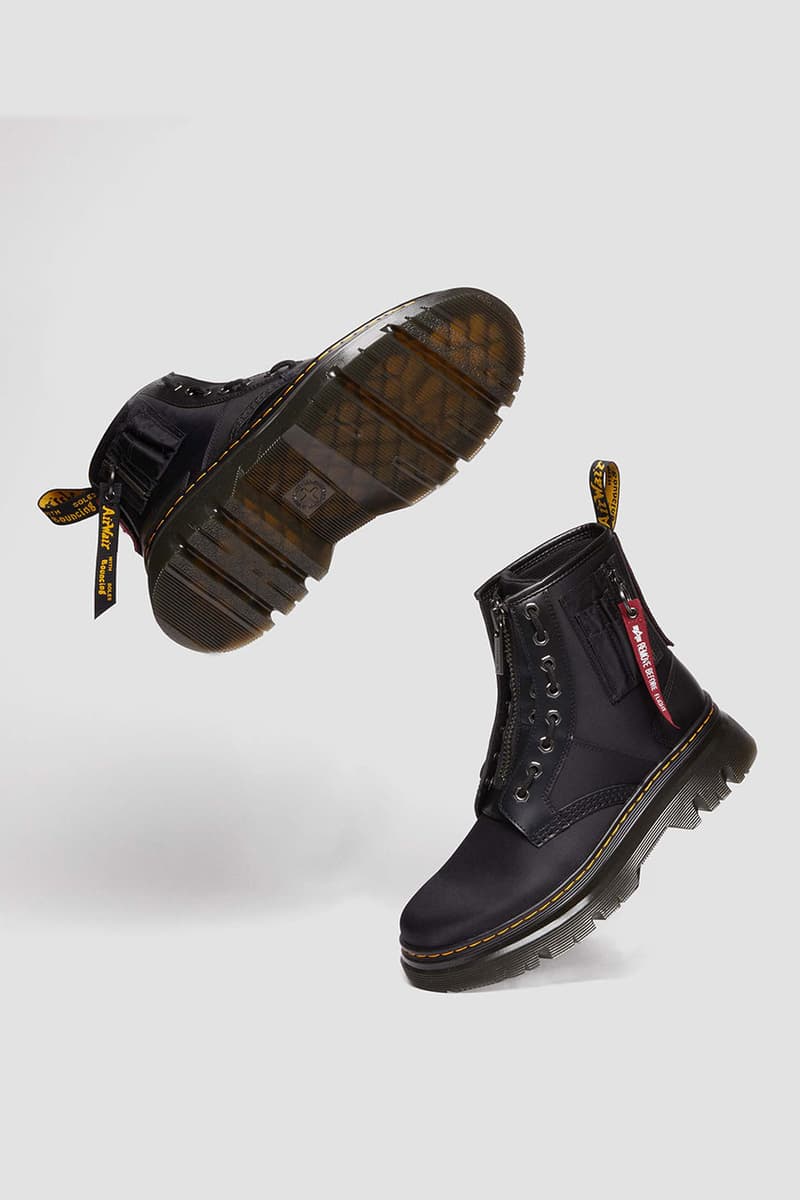 Dr Martens x Alpha Industries Collection Release Info