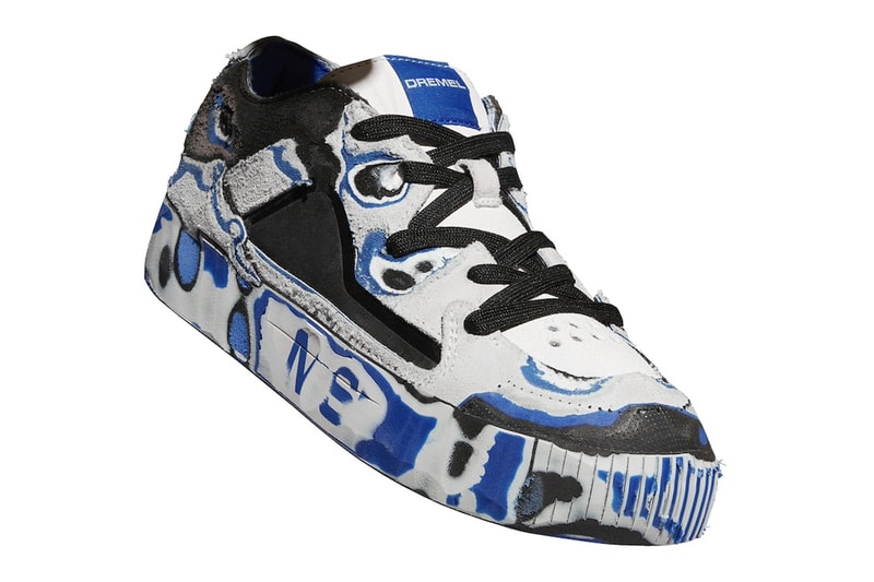 Dremel x MSCHF Gobstomper Has an Official Release Date MSCHF009-DL tool company unique versatile kit sneaker shoe 