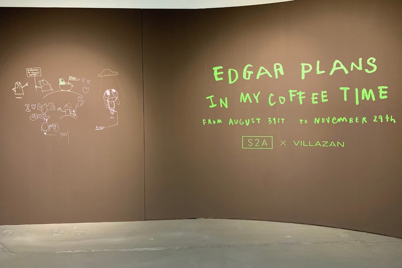 edgar plans in my coffee time exhibition pablo villazan s2a