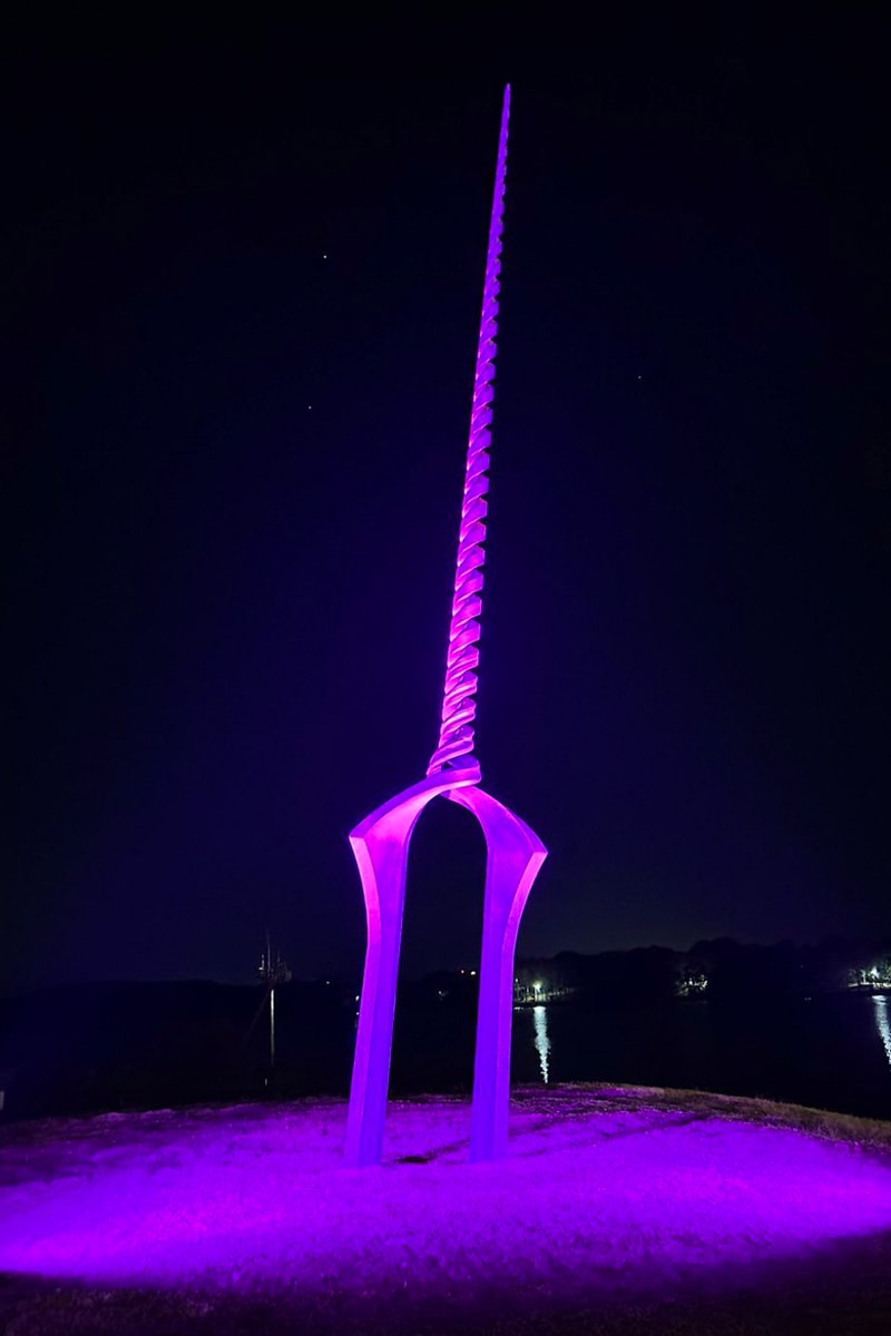 'Evangelion' Spear of Longinus Hideaki Anno Hometown Ube City Japan 