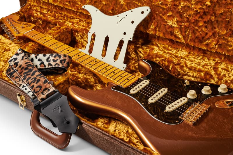 Bruno Mars Fender Limited-Edition Stratocaster guitar collaboration sale price specs detail mars mocha heirloom hardware