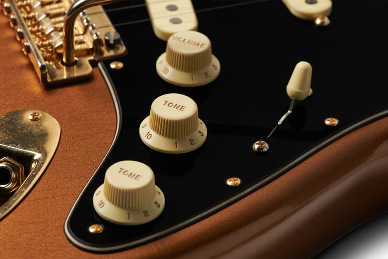 Bruno Mars Fender Limited-Edition Stratocaster guitar collaboration sale price specs detail mars mocha heirloom hardware