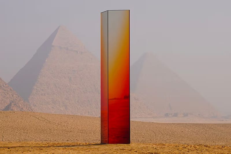 Past Meets Present in Monumental Exhibition at Egypt’s Pyramids of Giza