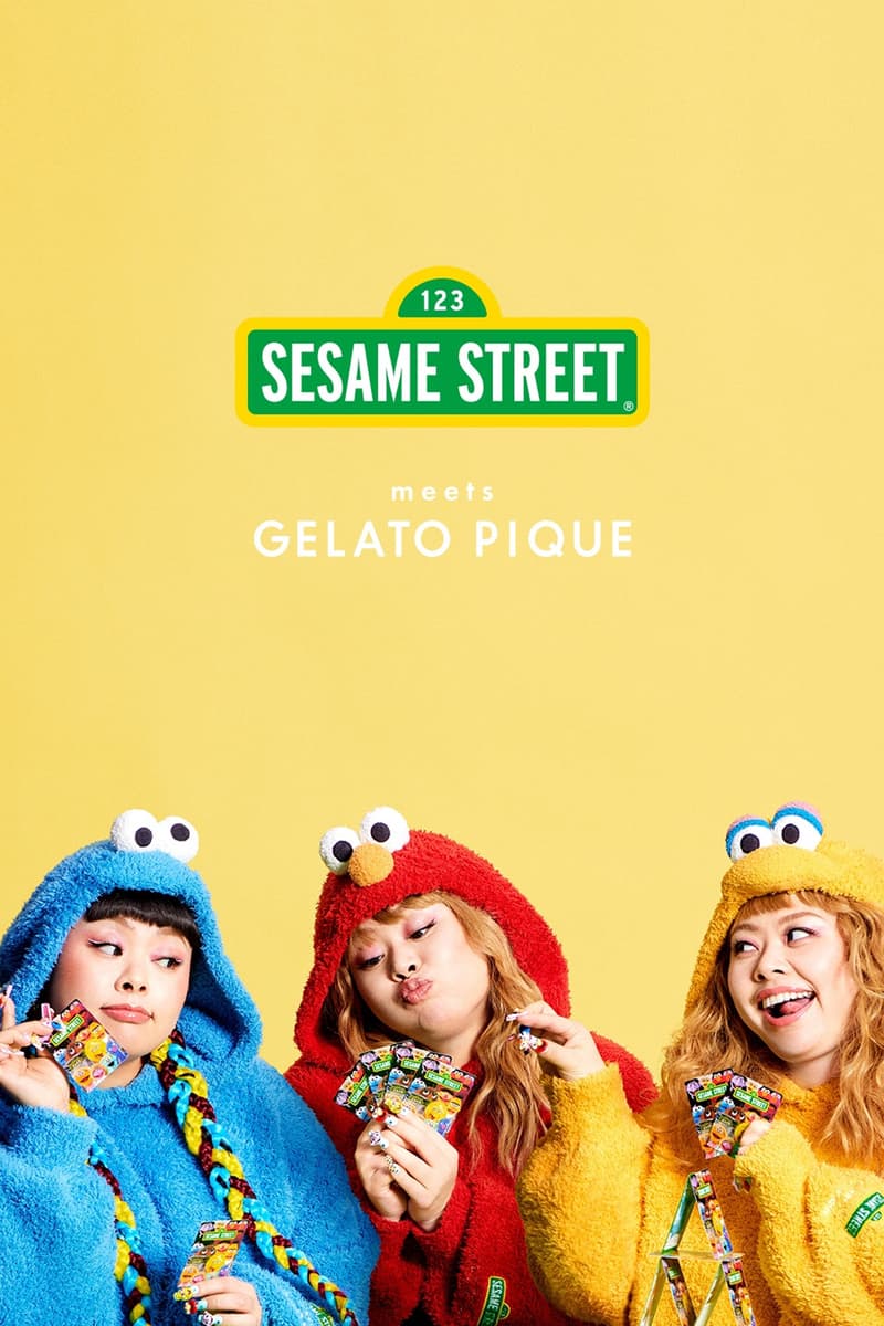 gelato pique Sesame Street Loungewear Capsule Collaboration