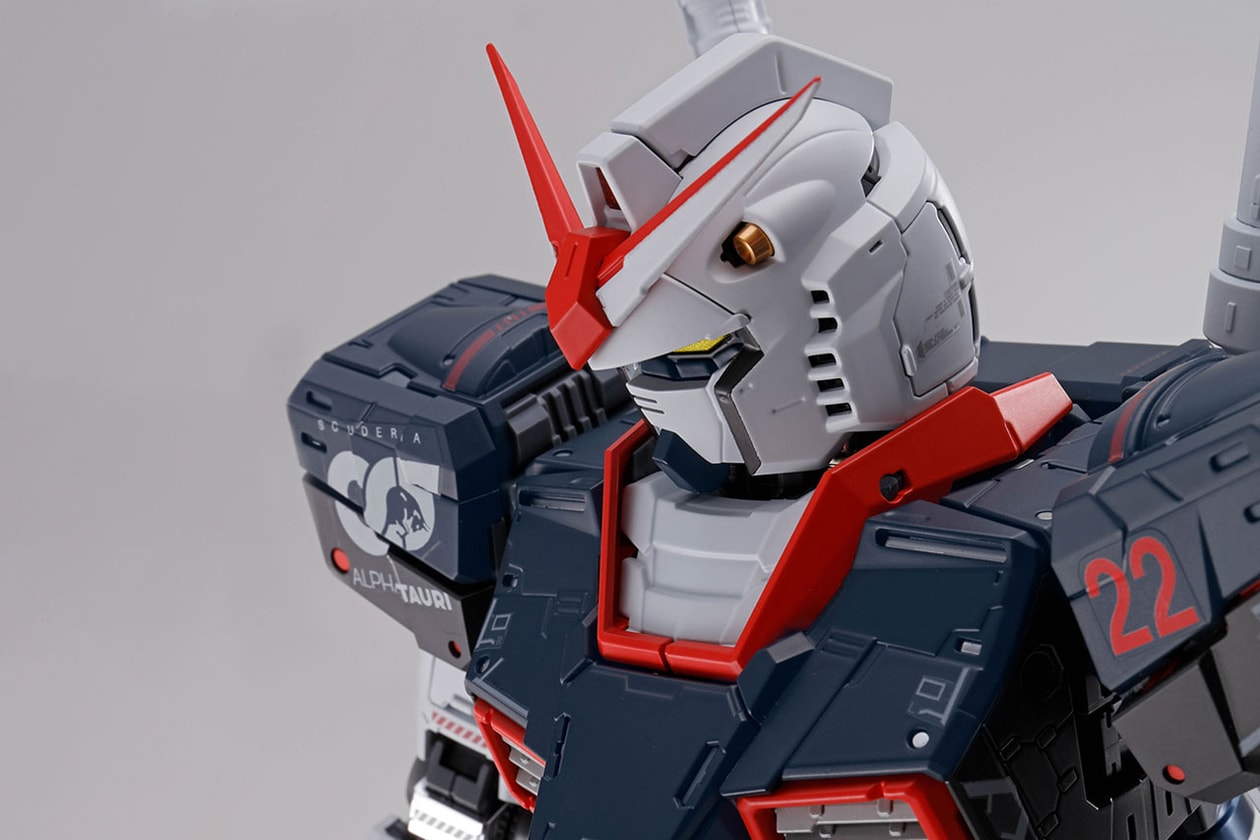 A Look Back on Gundam's Most Significant Brand Collaborations bape supreme bandai namco fragment design hiroshi fujiwara phantaci scuderia alphatauri collaboration collabs aape shanghai