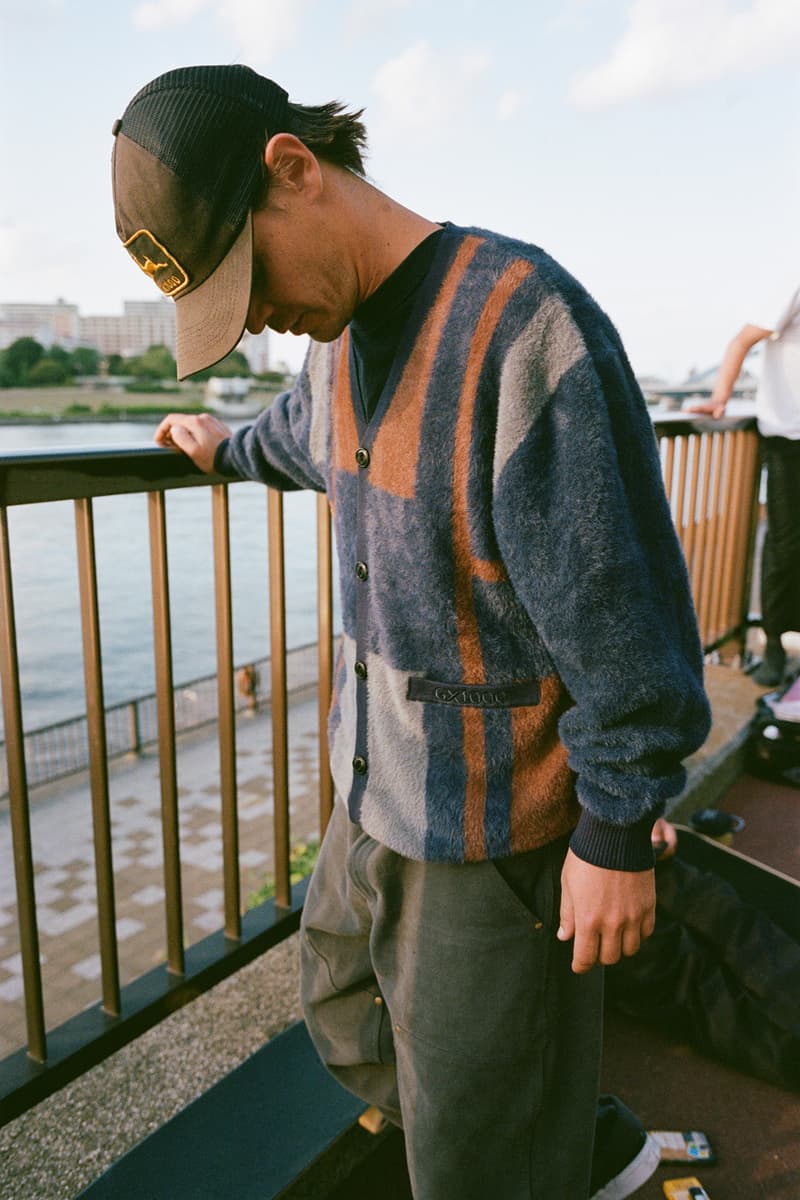 gx1000 skateboarding holiday 2023 collection jacket hoodie tee cardigan official release date info photos price store list buying guide