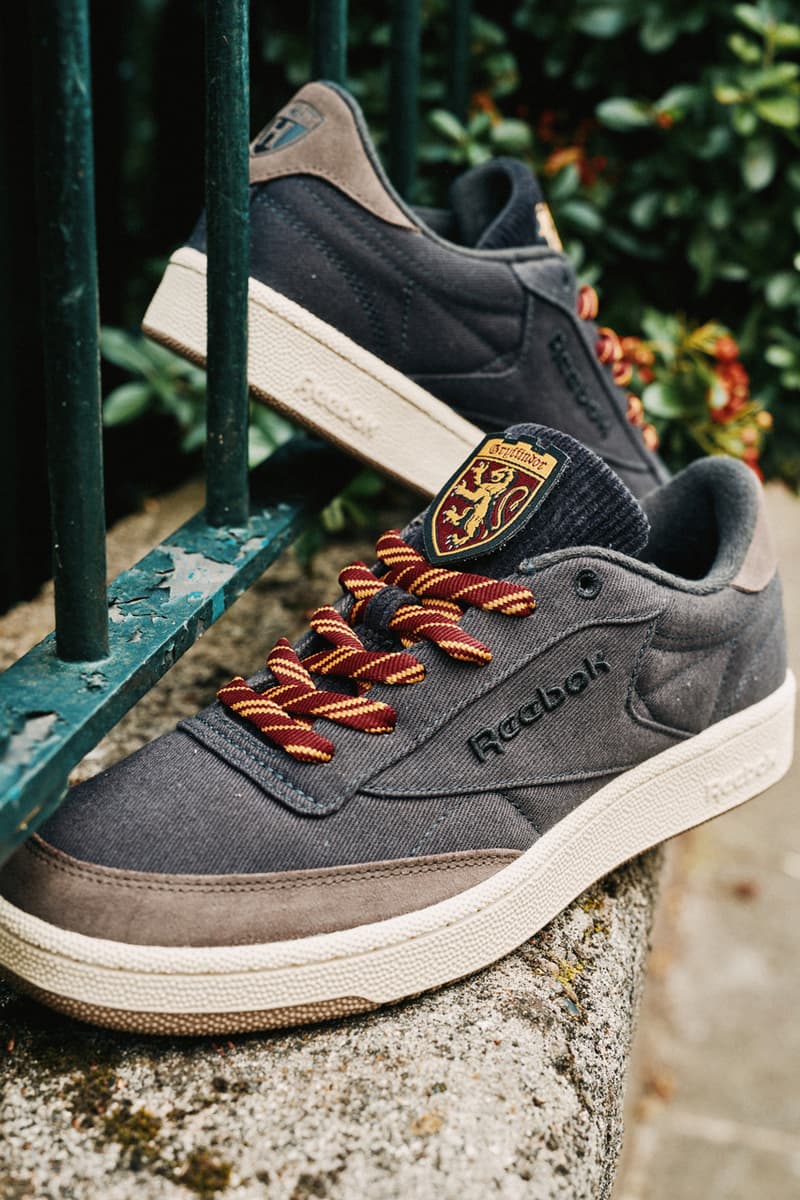 Reebok Explores the Wizarding World in New 'Harry Potter' Capsule gryffindor slytherin ravenclaw hufflepuff ron weasley daniel radcliffe hermione granger voldemort retail price drop release hagrid magic house