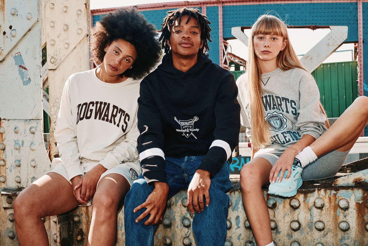 Reebok Explores the Wizarding World in New 'Harry Potter' Capsule gryffindor slytherin ravenclaw hufflepuff ron weasley daniel radcliffe hermione granger voldemort retail price drop release hagrid magic house