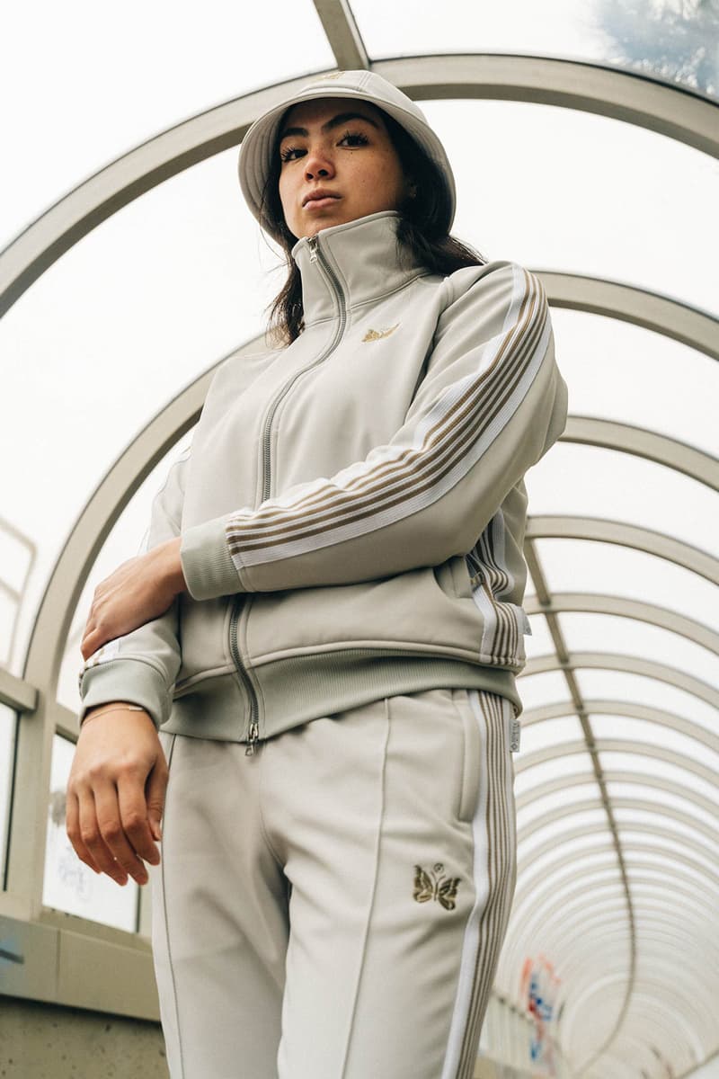 HAVEN x Needles Deliver GORE-TEX Tracksuits gore tex goretex windstopper fabric outerwear japan canada track suit bucket hat price release hip hop outerwear outdoor 