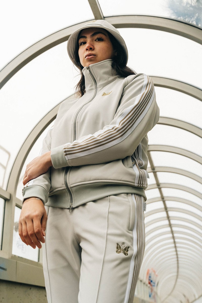 HAVEN x Needles Deliver GORE-TEX Tracksuits gore tex goretex windstopper fabric outerwear japan canada track suit bucket hat price release hip hop outerwear outdoor 