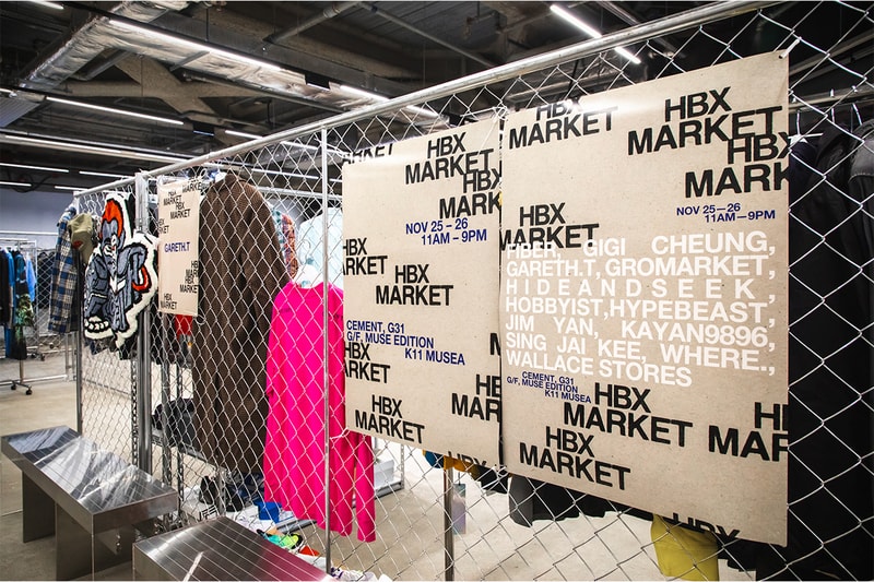 HBX Market First Ever Vintage Archival Sale K11 MUSEA Hong Kong