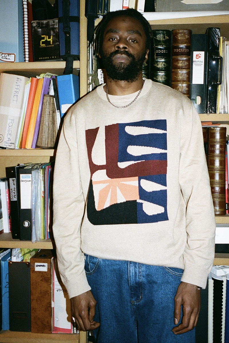 Hélas Takes You on a Holiday Cabin Getaway for Winter 2023 lookbook release info post-athleisure cabin vibes old world chateau surrounding forests balaclava earthy tones 