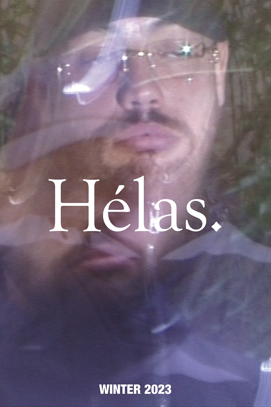 Hélas Takes You on a Holiday Cabin Getaway for Winter 2023 lookbook release info post-athleisure cabin vibes old world chateau surrounding forests balaclava earthy tones 