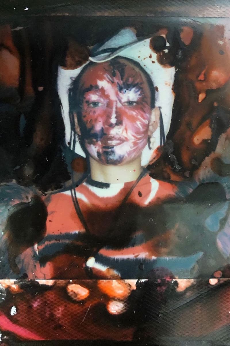 Holly Silius Polaroids and Body Prints Exhibition