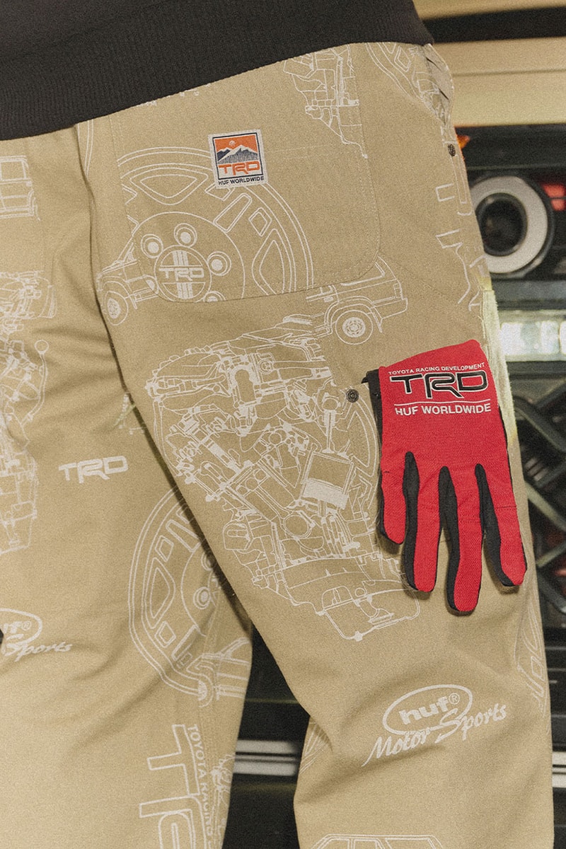 HUF x Toyota Racing Development Collection Release Info