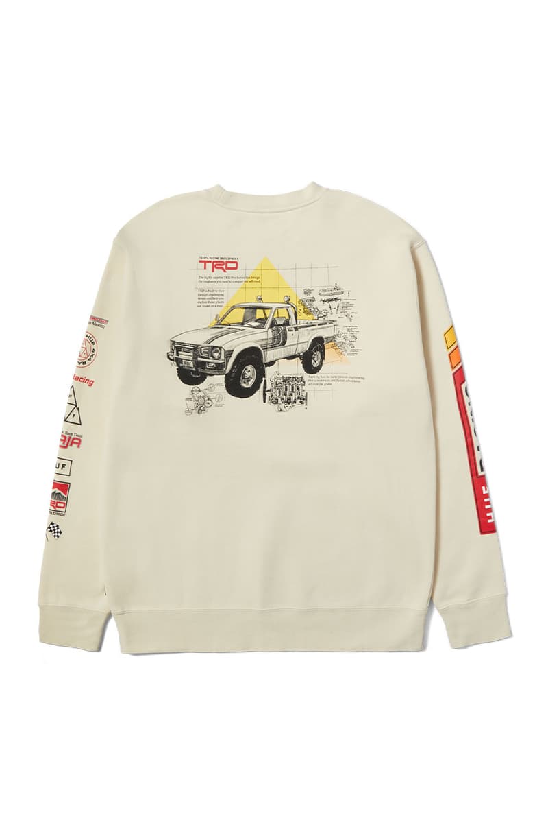 HUF x Toyota Racing Development Collection Release Info