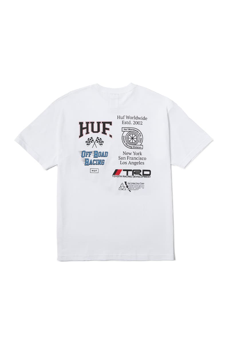 HUF x Toyota Racing Development Collection Release Info