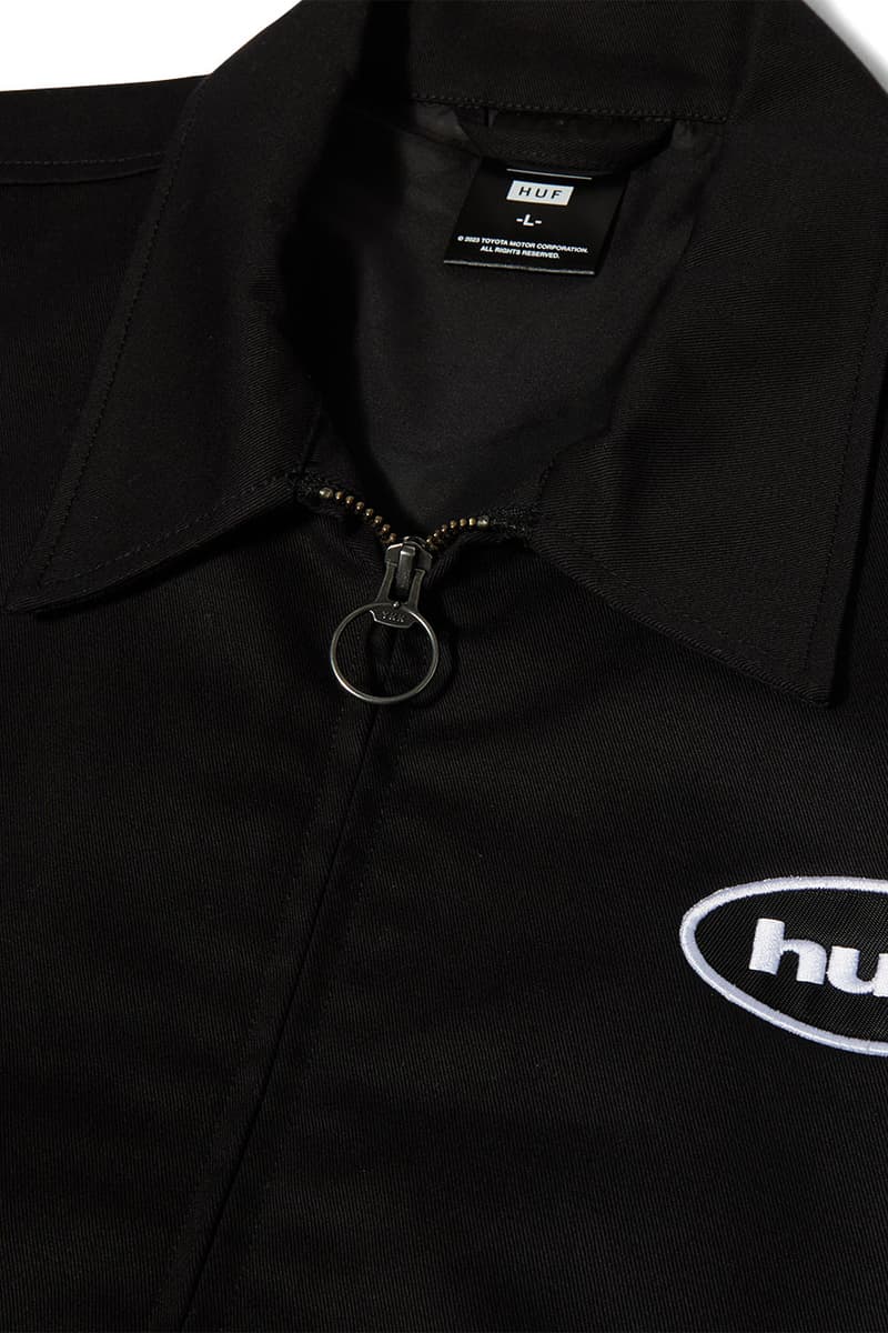 HUF x Toyota Racing Development Collection Release Info