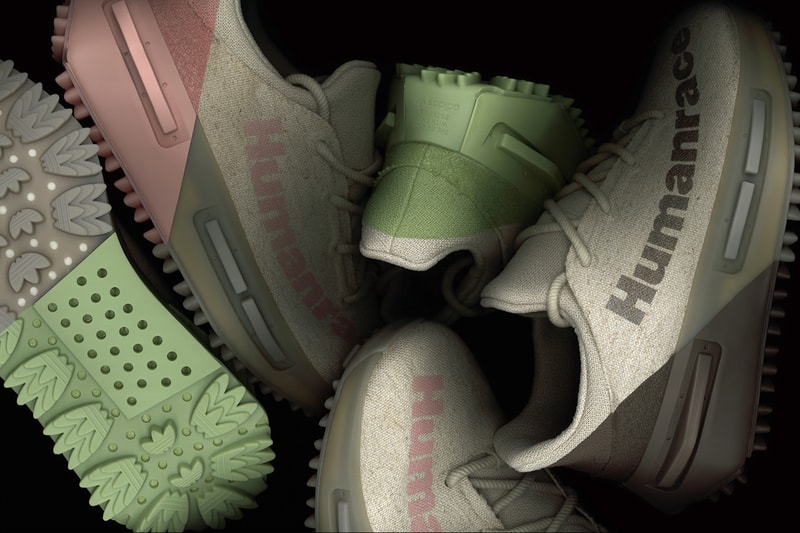 Humanrace x adidas NMD S1 MAHBS New Colorways Mint Cacao Pink Sea Salt Oatmeal Humanrace Green Release Info