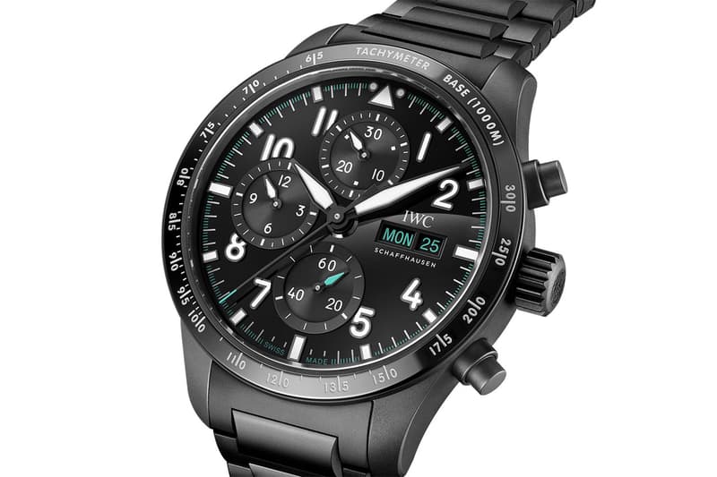 IWC Schaffhausen x Mercedes AMG x Mercedes AMG Petronas Formula One Team Pilot’s Watch Performance Chronograph Info