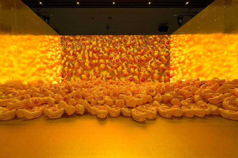 Jahan Loh Presents a Chamber of Inflatable Golden Ingots in His ‘Live Long & Prosper’ Exhibition With ACU