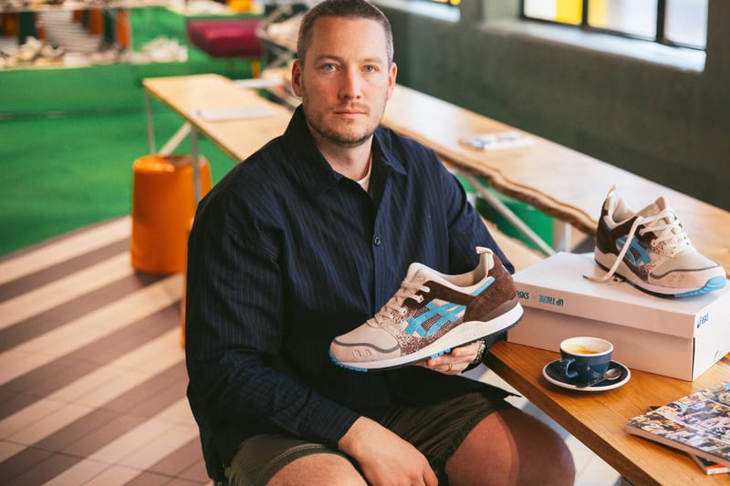 James Barrett and the UP THERE x ASICS GEL-LYTE III "Kookaburra" for Hypebeast's Sole Mates