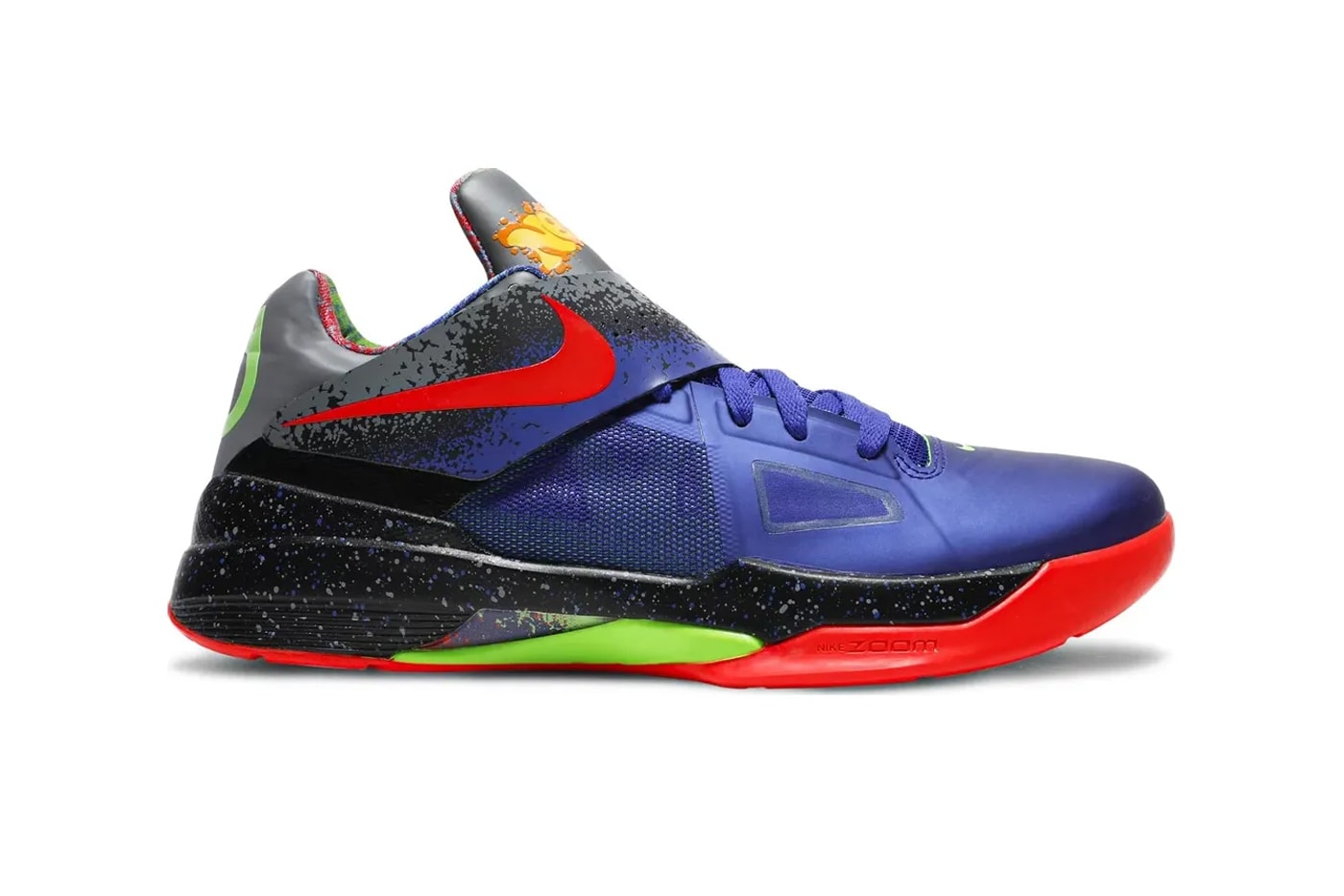 Kevin Durant's Nike KD 4 "Nerf" Set To Return Next Year 2024 release info phoenix suns basketball shoe nba concord/Bright Crimson-Black