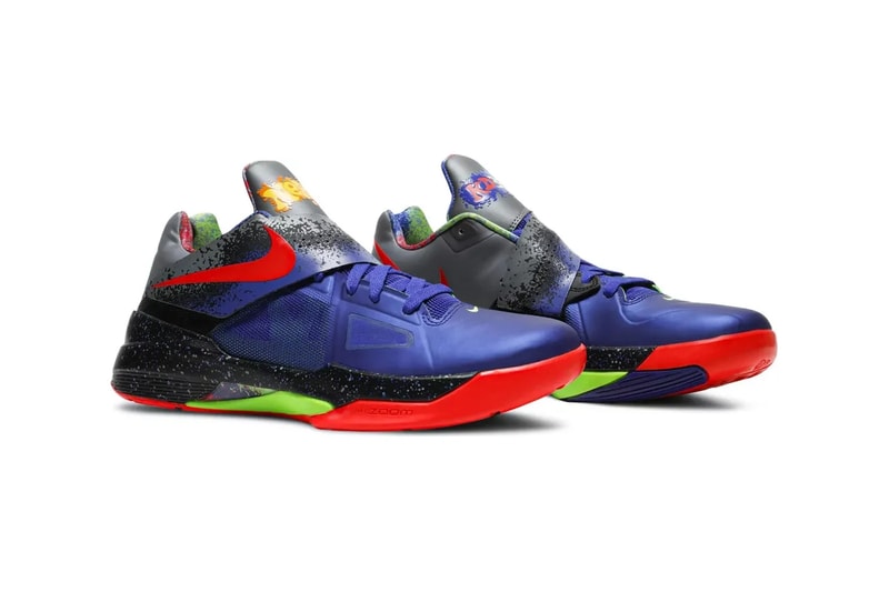 Kevin Durant's Nike KD 4 "Nerf" Set To Return Next Year 2024 release info phoenix suns basketball shoe nba concord/Bright Crimson-Black