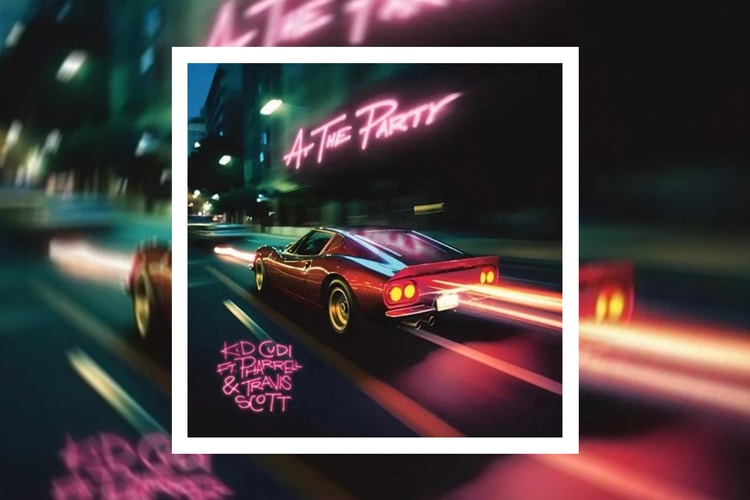 Kid Cudi Reunites With Travis Scott and Pharrell for "At The Party"