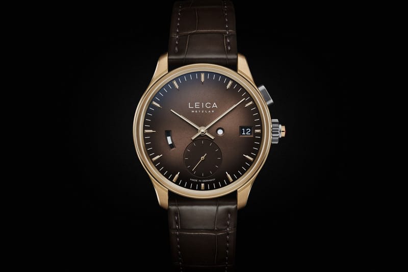 Leica Launches Limited-Edition ZM 1 Gold Watch
