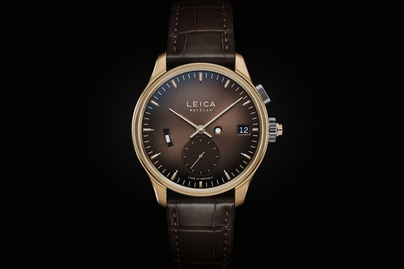 Leica Launches Limited-Edition ZM 1 Gold Watch