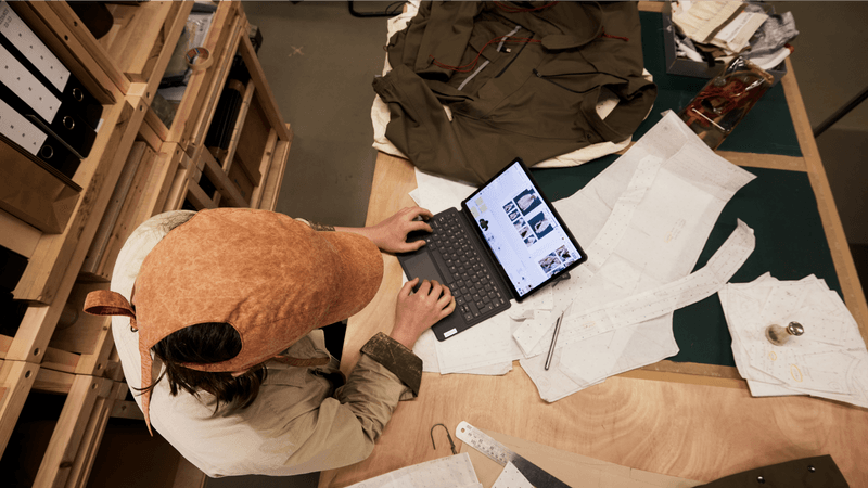 Lenovo Tab Wear Collection Gorpcore RANRA Kit Wan Studios Maium Technical Jackets Outerwear Luke Stevens Tablet