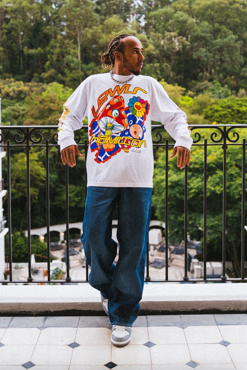 Lewis Hamilton x Takashi Murakami +44 Capsule Collection