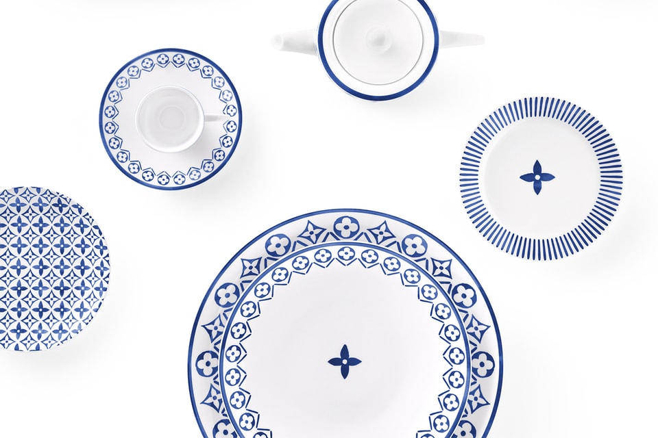 Louis Vuitton Debuts Tableware Collection