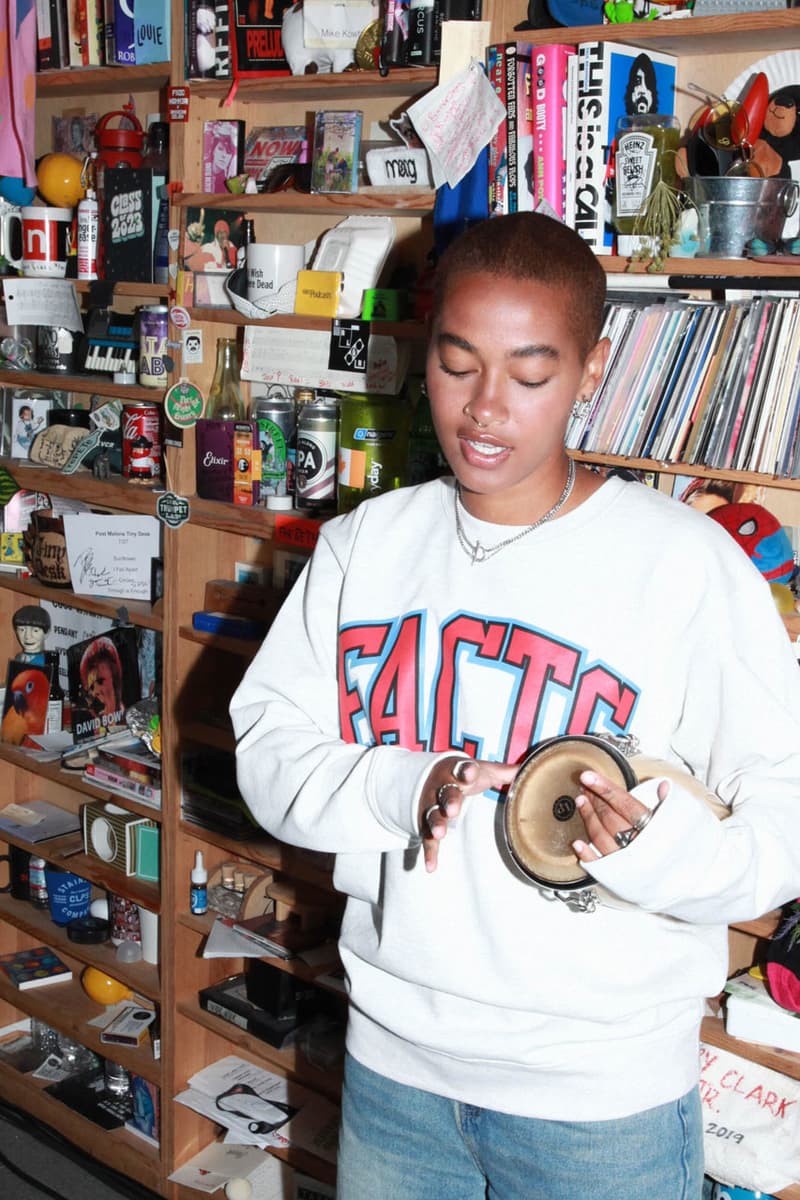 MARKET x NPR Are Serving Straight Facts in Their Collaborative Capsule tiny desk concert news chinatown market capsule collab purchase stage fact t shirt tee crewneck hoodie hat price release drop