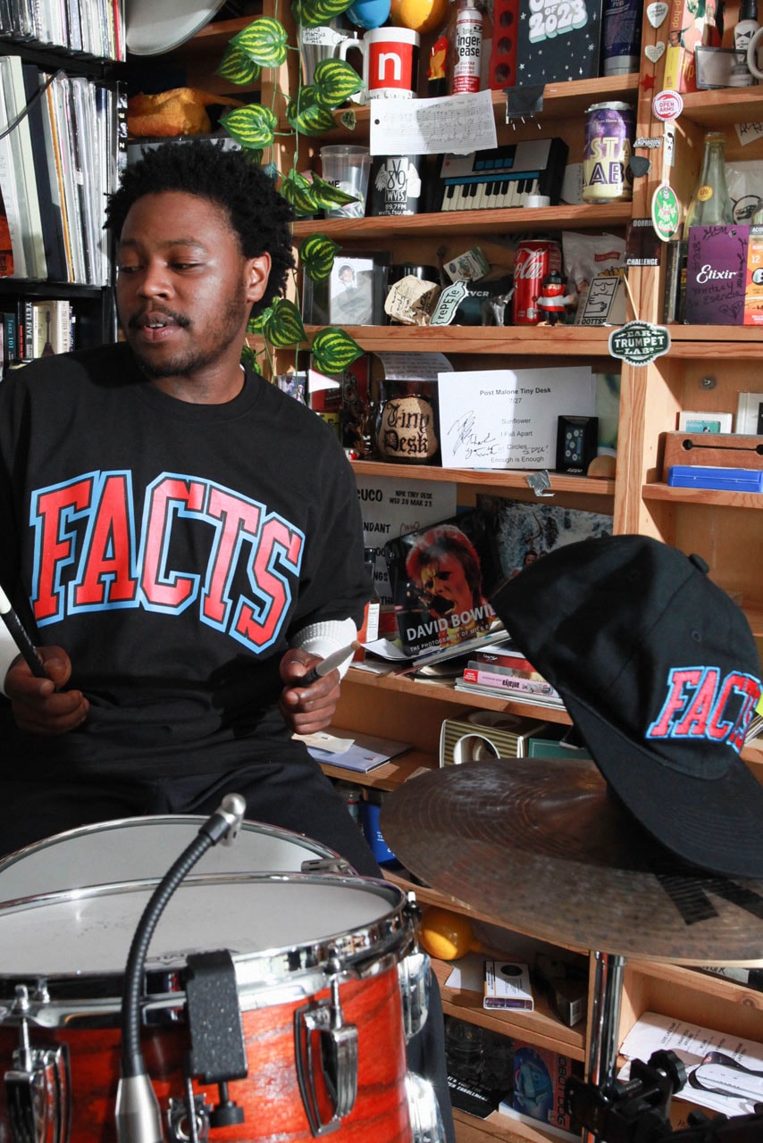 MARKET x NPR Are Serving Straight Facts in Their Collaborative Capsule tiny desk concert news chinatown market capsule collab purchase stage fact t shirt tee crewneck hoodie hat price release drop