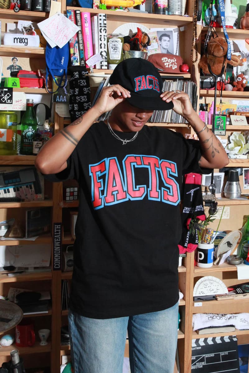 MARKET x NPR Are Serving Straight Facts in Their Collaborative Capsule tiny desk concert news chinatown market capsule collab purchase stage fact t shirt tee crewneck hoodie hat price release drop