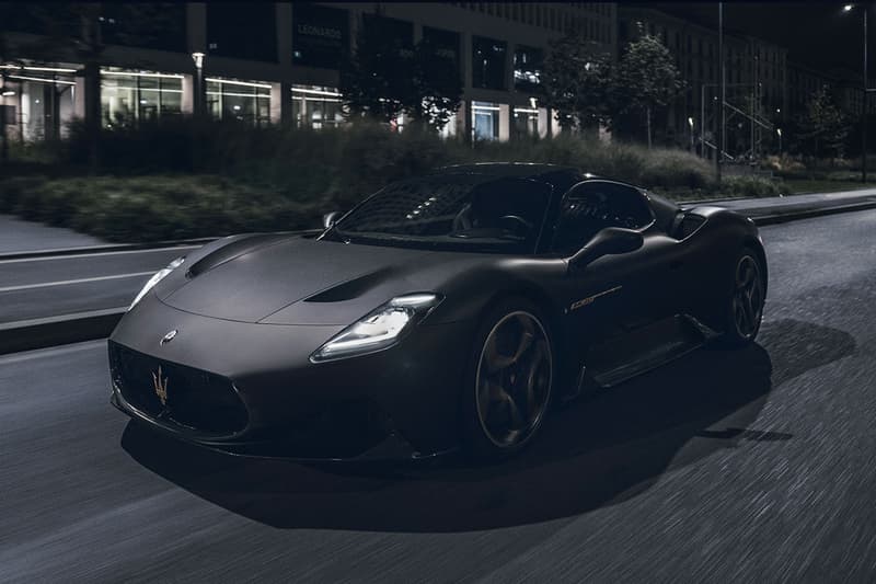 Maserati Limited MC20 Notte Release Information