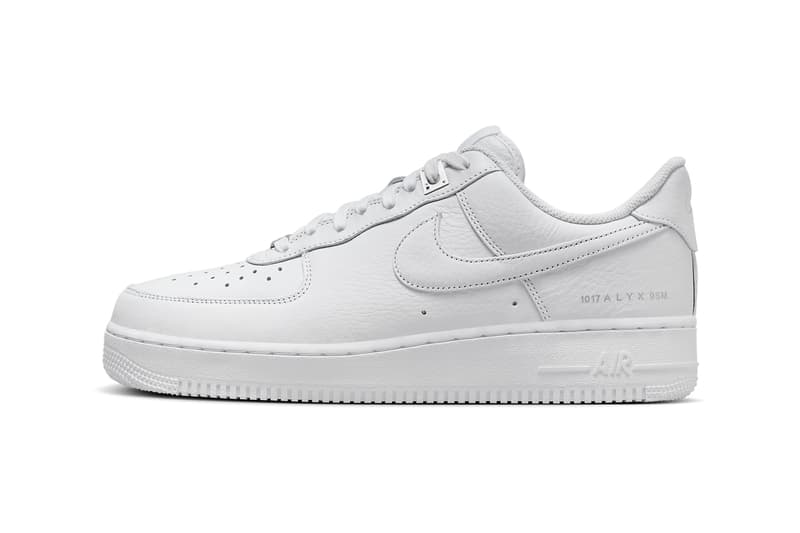 Matthew Williams Nike x 1017 ALYX 9SM Air Force 1 Low Release Info