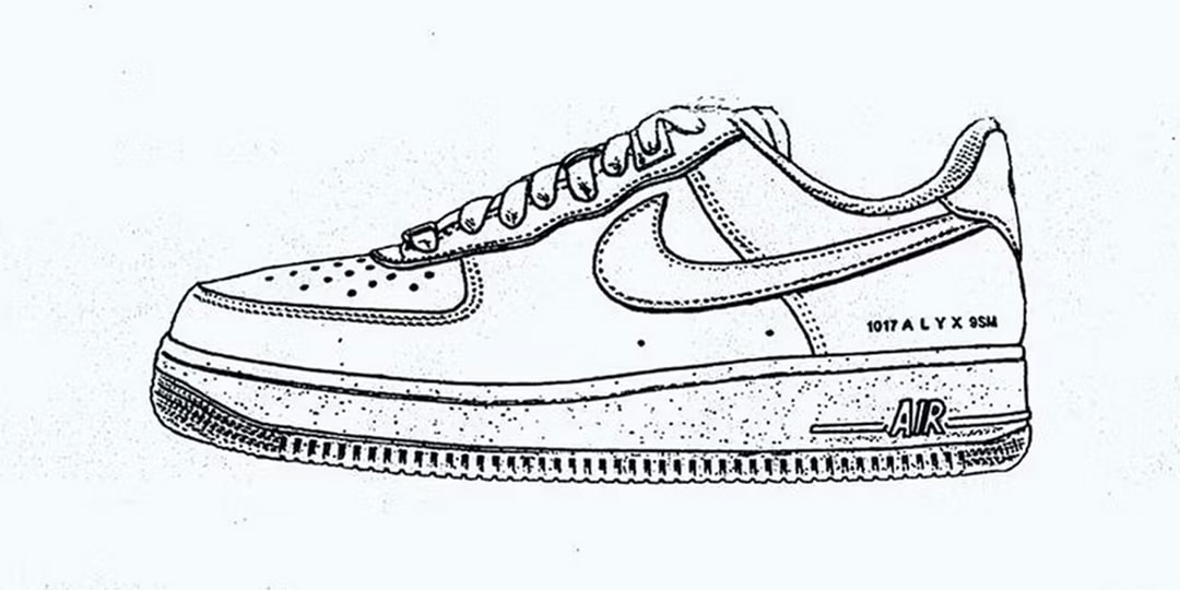 Matthew Williams Teases Designs for 1017 ALYX 9SM Nike Air Force 1 Low