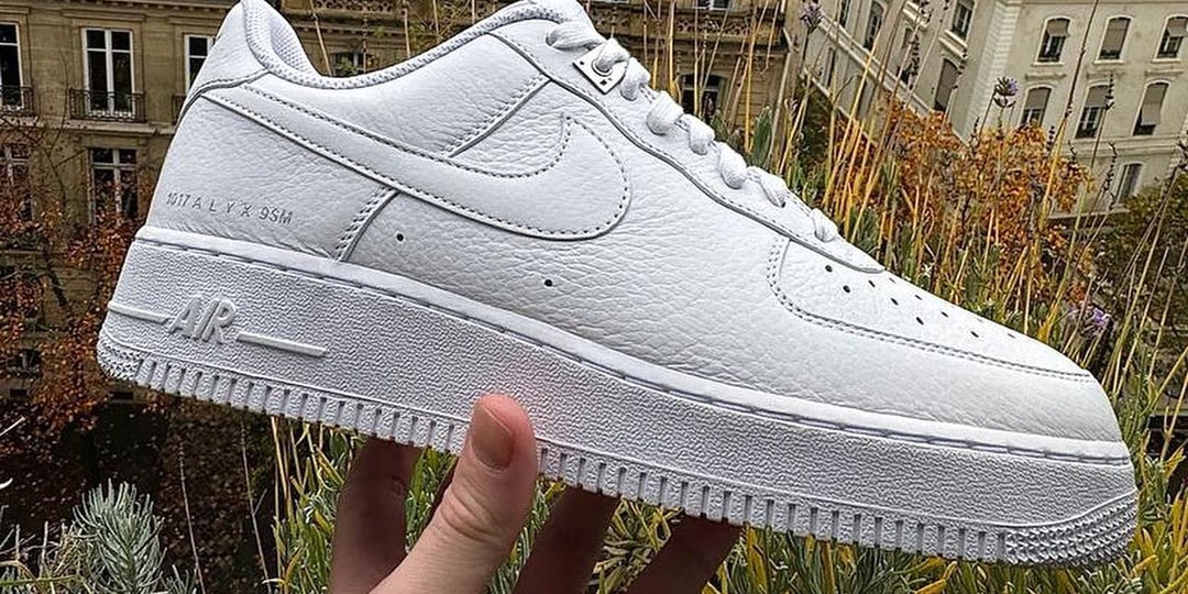 Matthew Williams Reveals a First Look at the 1017 ALYX 9SM Nike Air Force 1 Low
