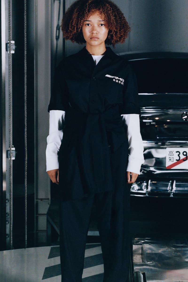 Mercedes AMG x sacai Collaboration Release Info