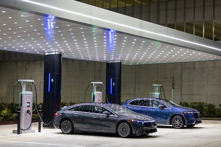 Mercedes-Benz Launches Its First EV Charging Hub in the U.S.