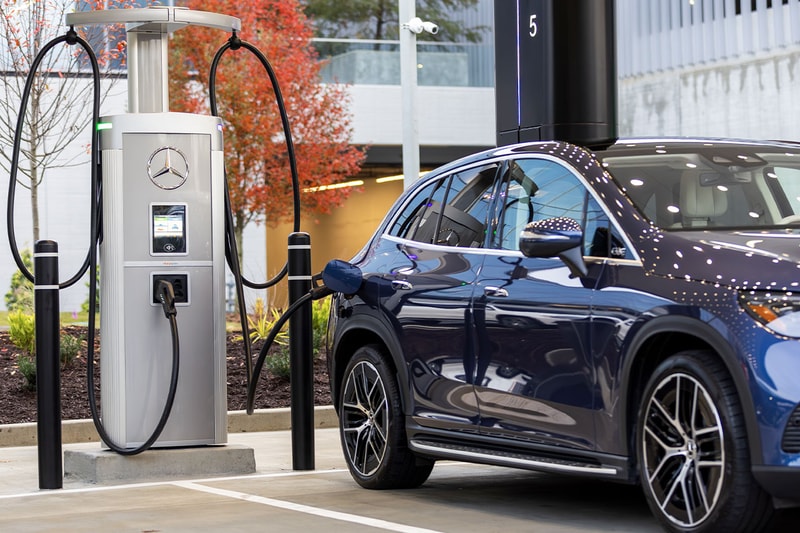 Mercedes Benz First EV Charging Hub US Info