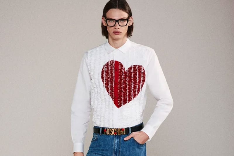 Moschino Pre-Fall 2024 Menswear Has a Big Heart