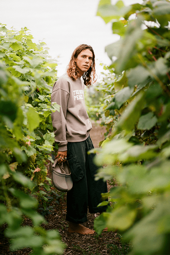 Museum of Peace and Quiet Crocs Classic Clog collaboration ginger olive footwear fall winter 2023