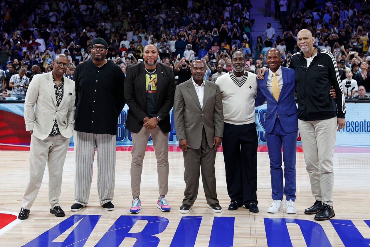 nba abu dhabi department of culture and tourism etihad stadium basketball event dallas mavericks Timberwolves legends activites event recap video