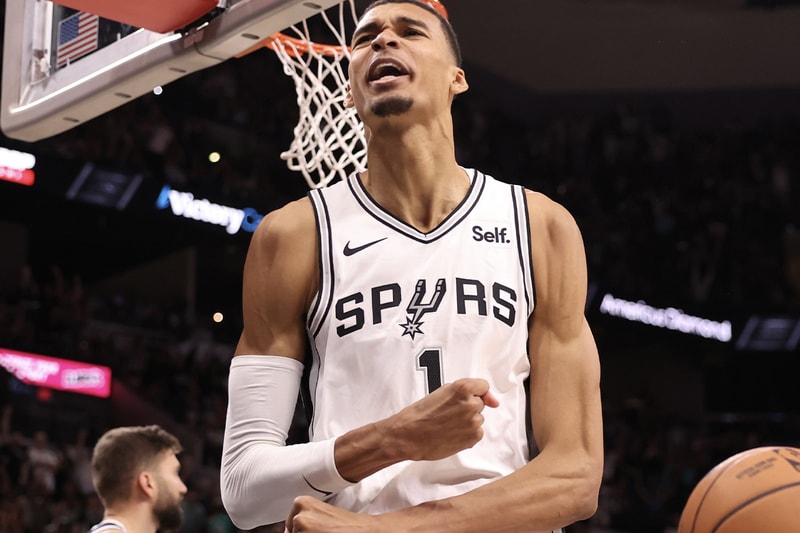 Victor Wembanyama's Rookie Debut Game Jersey Smashes Pre-Sale Estimates, Sells for $762,000 USD sotheby's auction nba basketball san antonio spurs french france